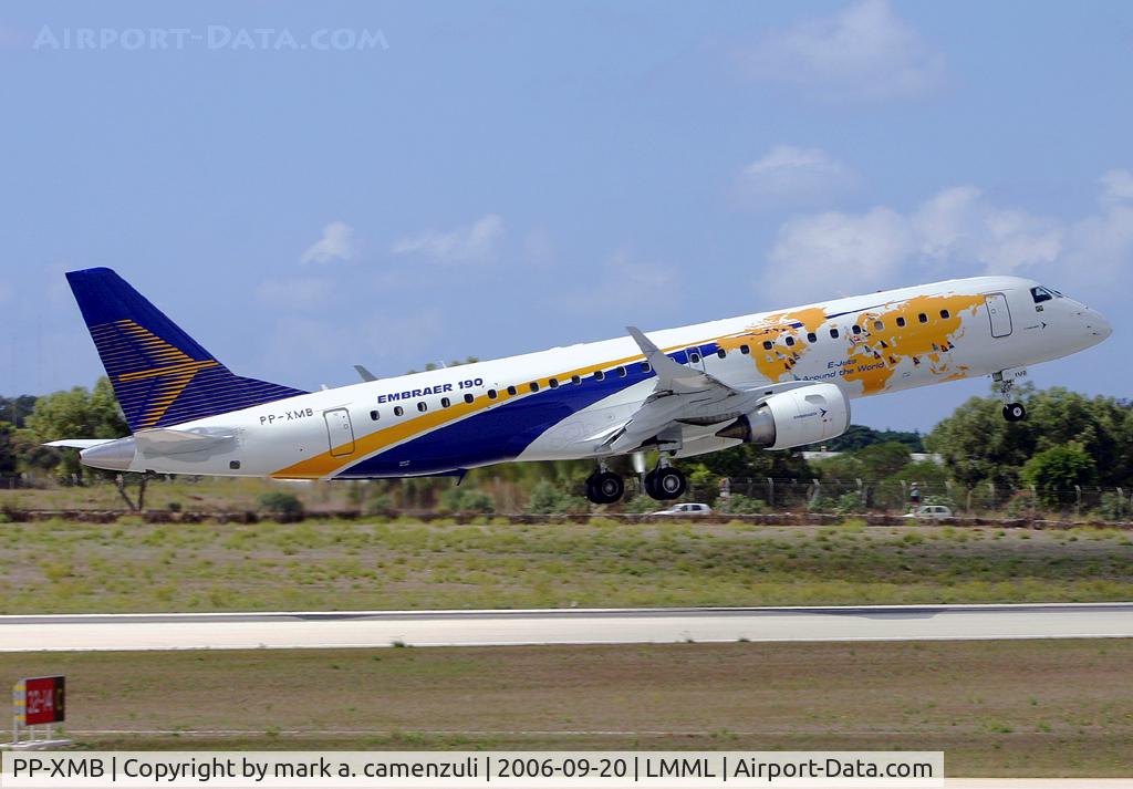 PP-XMB, 2008 Embraer 190AR (ERJ-190-100IGW) C/N 19000002, EMB.190