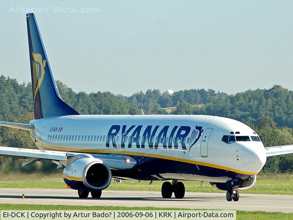 EI-DCK, 2004 Boeing 737-8AS C/N 33565, Ryanair
