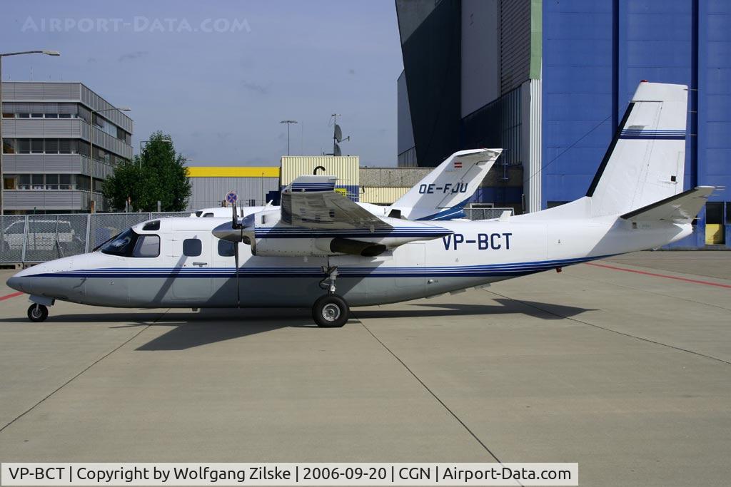 VP-BCT, 1986 Gulfstream Aerospace 695B Jetprop 1000B C/N 96208, visitor