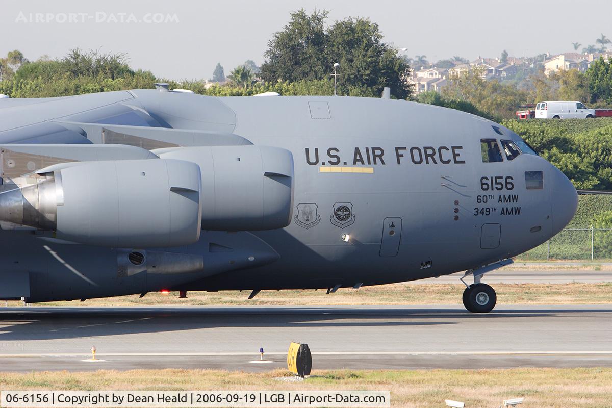 06-6156, 2006 Boeing C-17A Globemaster III C/N F-163/P-156, Close-up of 