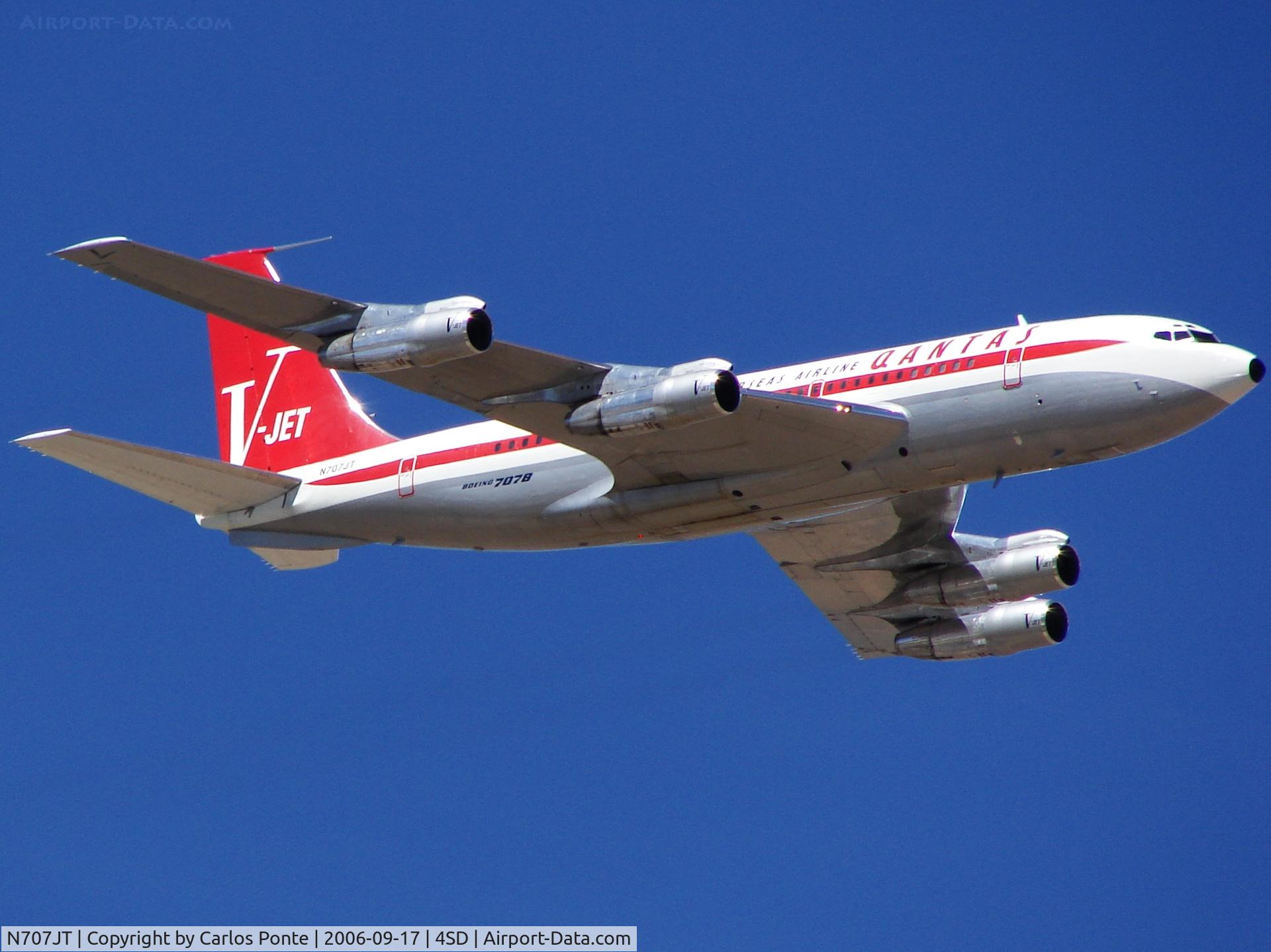 N707JT, 1964 Boeing 707-138B C/N 18740, John Travolta's big toy