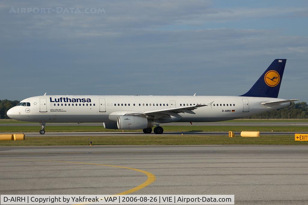 D-AIRH, 1993 Airbus A321-131 C/N 0412, Lufthansa Airbus 321