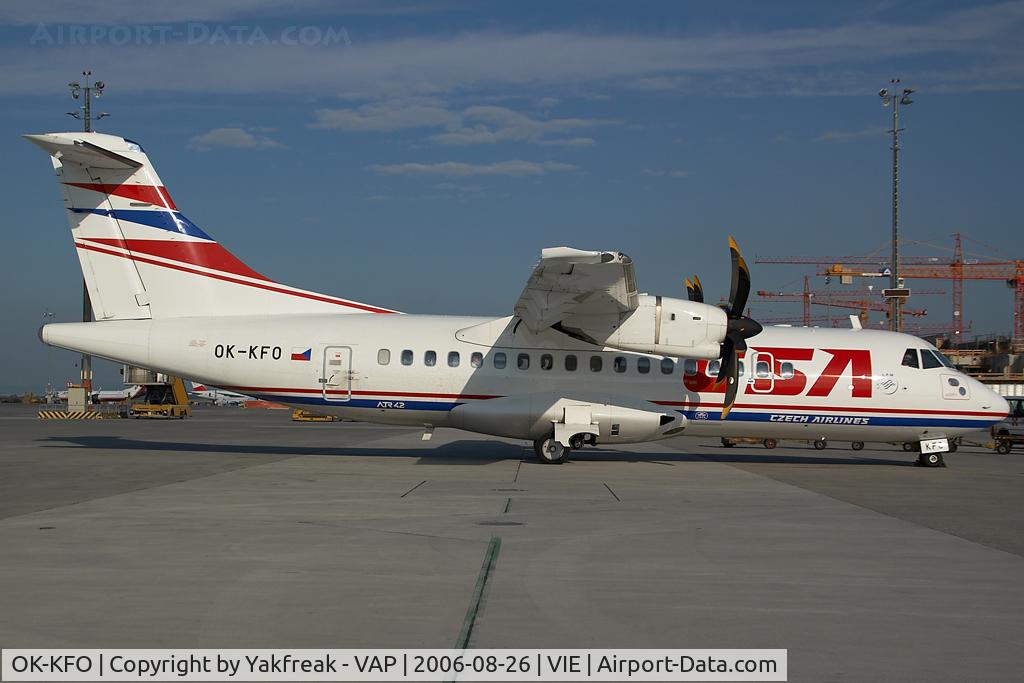 OK-KFO, 2005 ATR 42-500 C/N 633, CSA ATR42