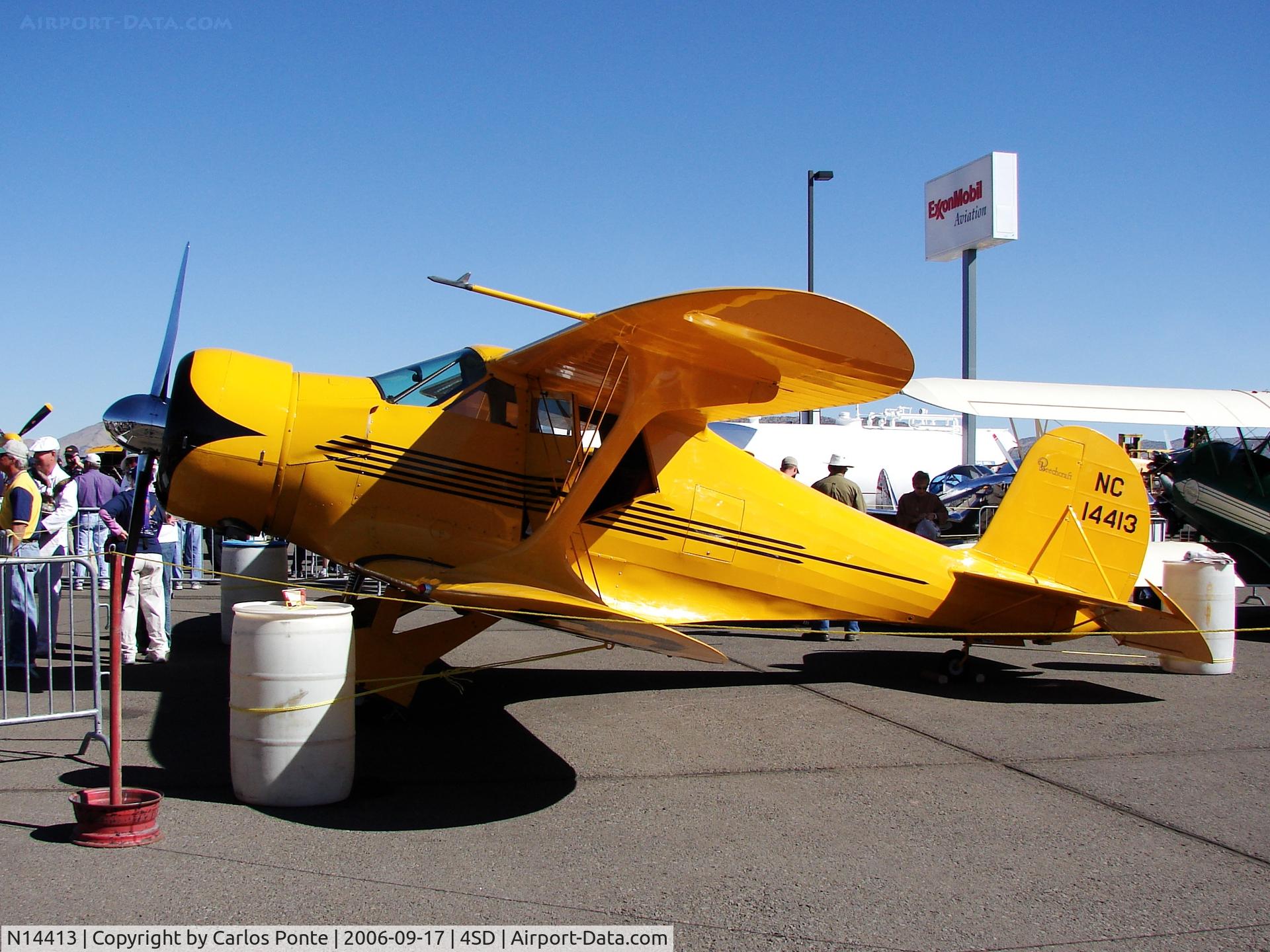 N14413, 1935 Beech B17R Staggerwing C/N 38, Like new