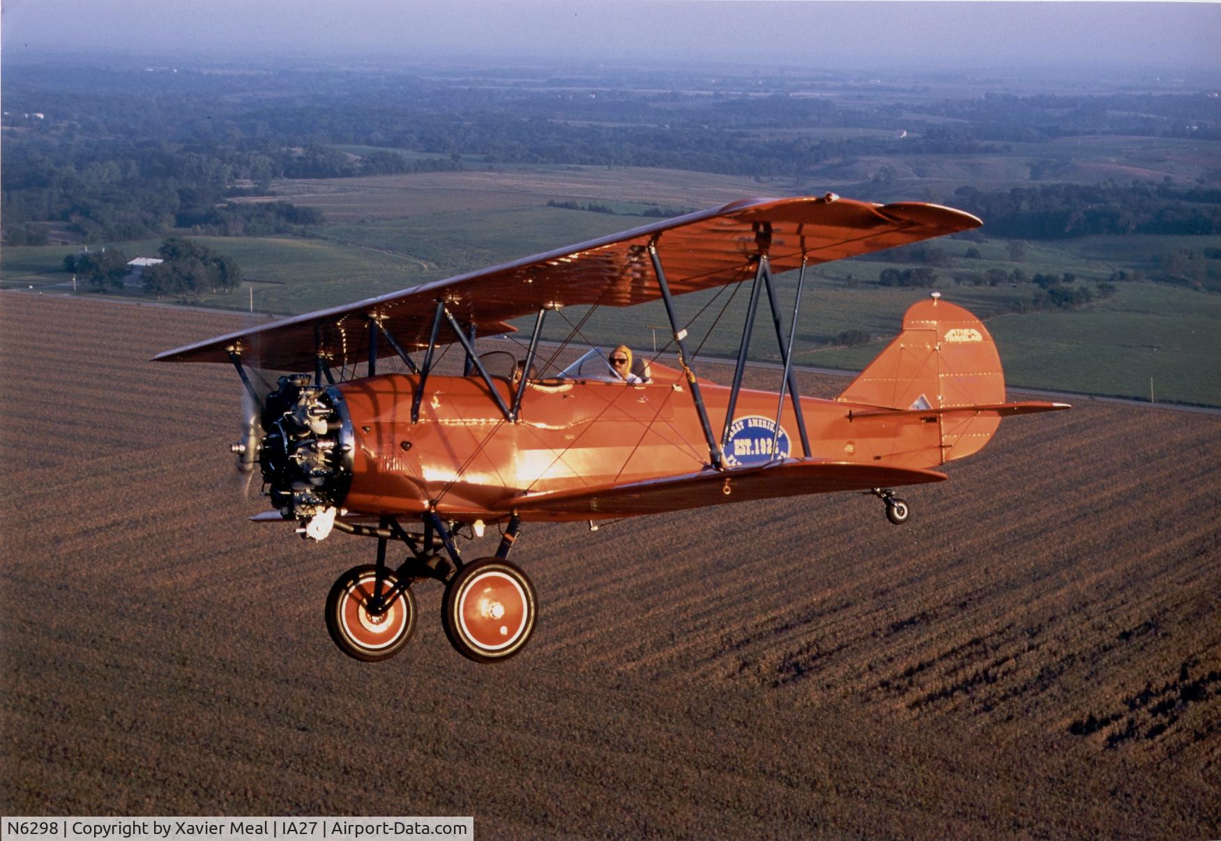 N6298, 1928 Curtiss-Wright Travel Air C-4000 C/N 745, Over IA27