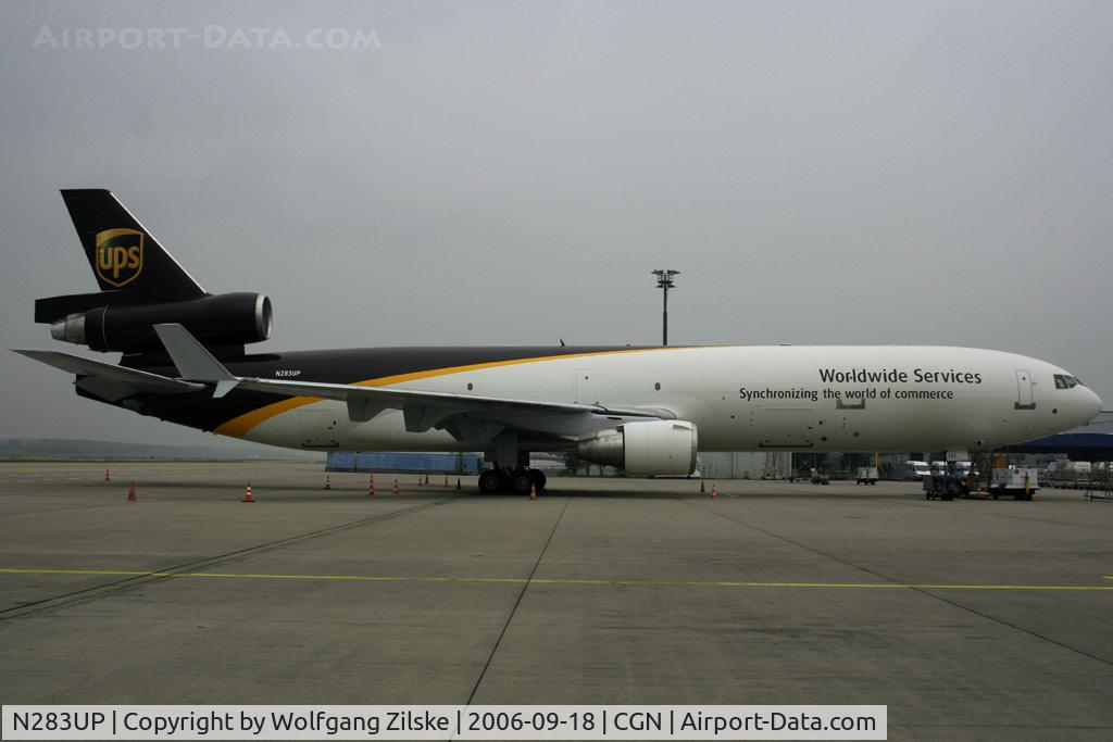 N283UP, 1991 McDonnell Douglas MD-11F C/N 48484, freighter