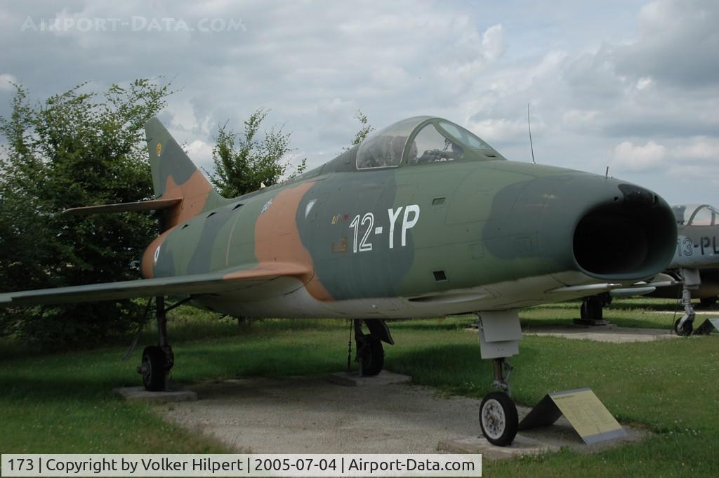 173, Dassault Super Mystere B.2 C/N 173, Dassault-Breguet Super Mystère B2 stored at Hermeskeil Museum Germany