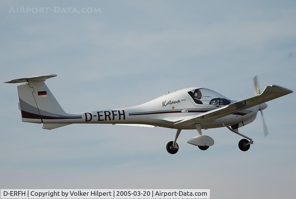 D-ERFH, 1997 Diamond DA-20A-1 Katana C/N 10304, Diamond Aircraft DA 20 Katana
