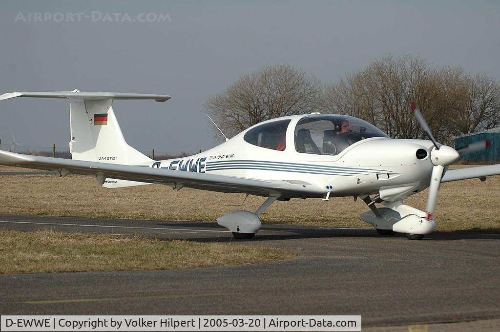 D-EWWE, Diamond DA-40DTDI Diamond Star C/N D4030, Diamond Aircraft DA 40 Diamond Star