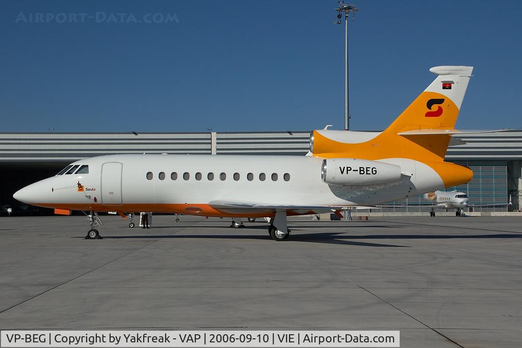 VP-BEG, 1997 Dassault Falcon 900EX C/N 17, Sonair Falcon 900