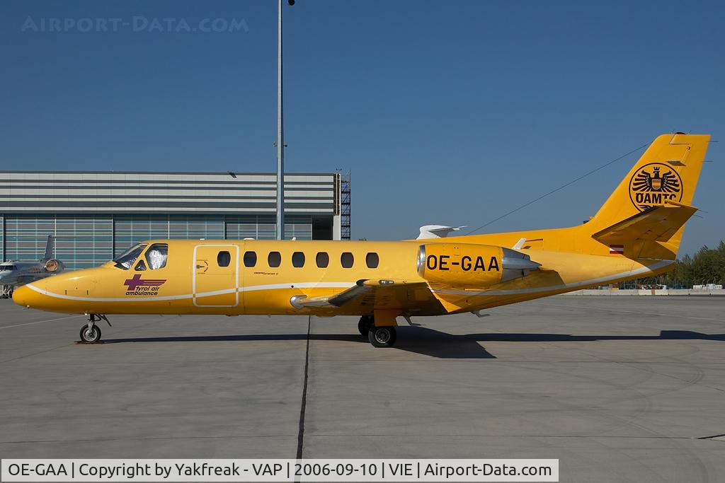 OE-GAA, Cessna 560 Citation V C/N 560-0111, Tyrolean Air Ambulance Cessna 560 Citation V