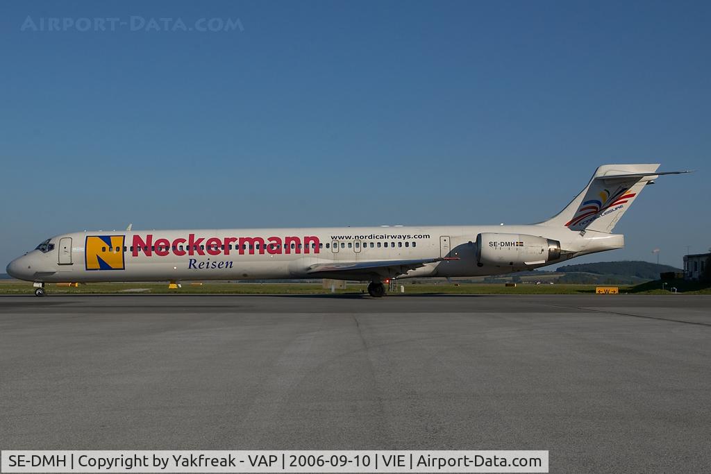 SE-DMH, 1997 McDonnell Douglas MD-90-30 C/N 53543, Nordic Airways MD90