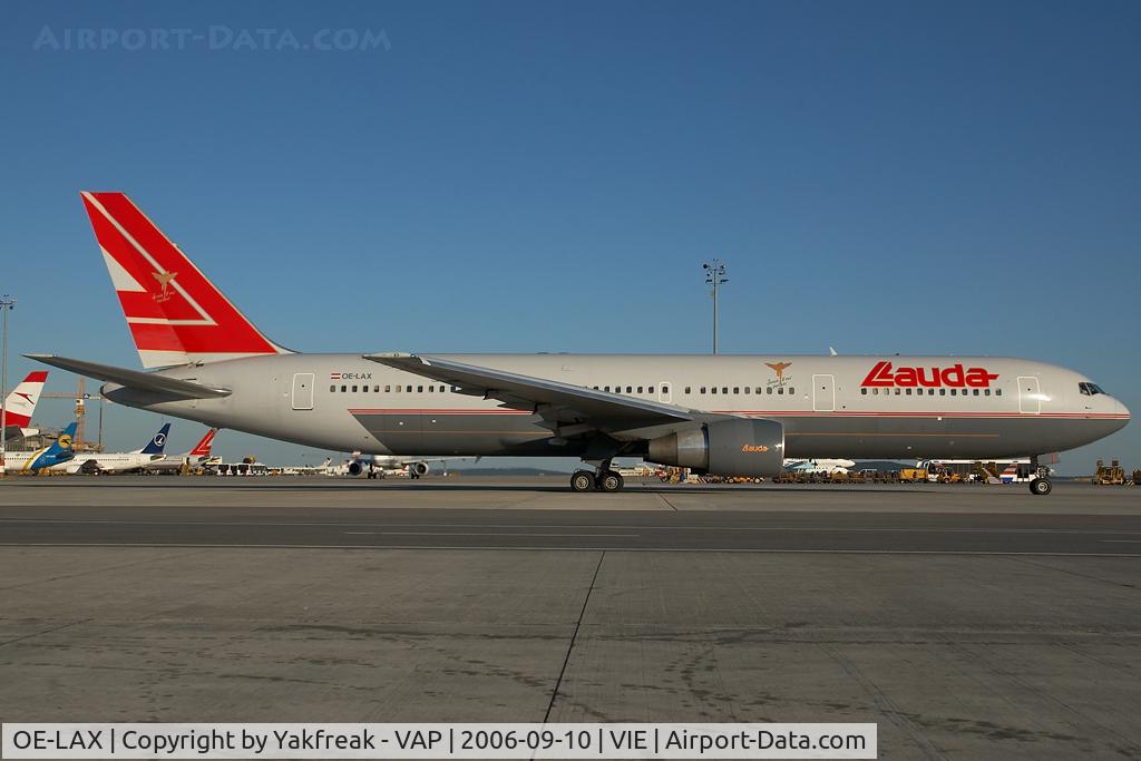 OE-LAX, 1992 Boeing 767-3Z9/ER C/N 27095, Lauda Air Boeing 767-300