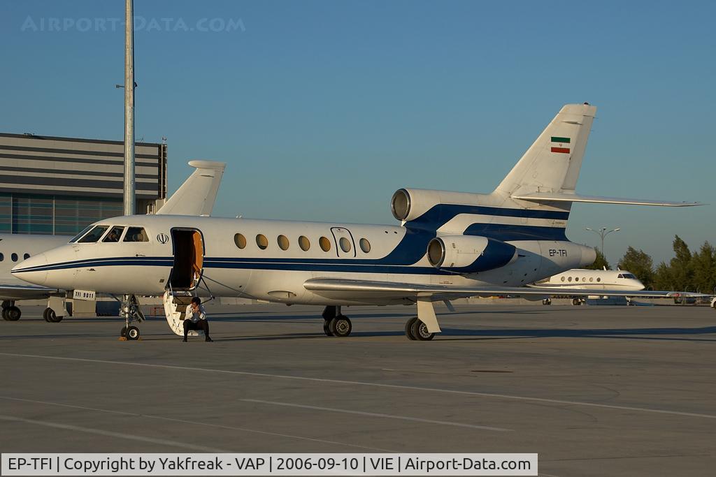 EP-TFI, 1983 Dassault Falcon 50 C/N 120, Iran Government Falcon 50