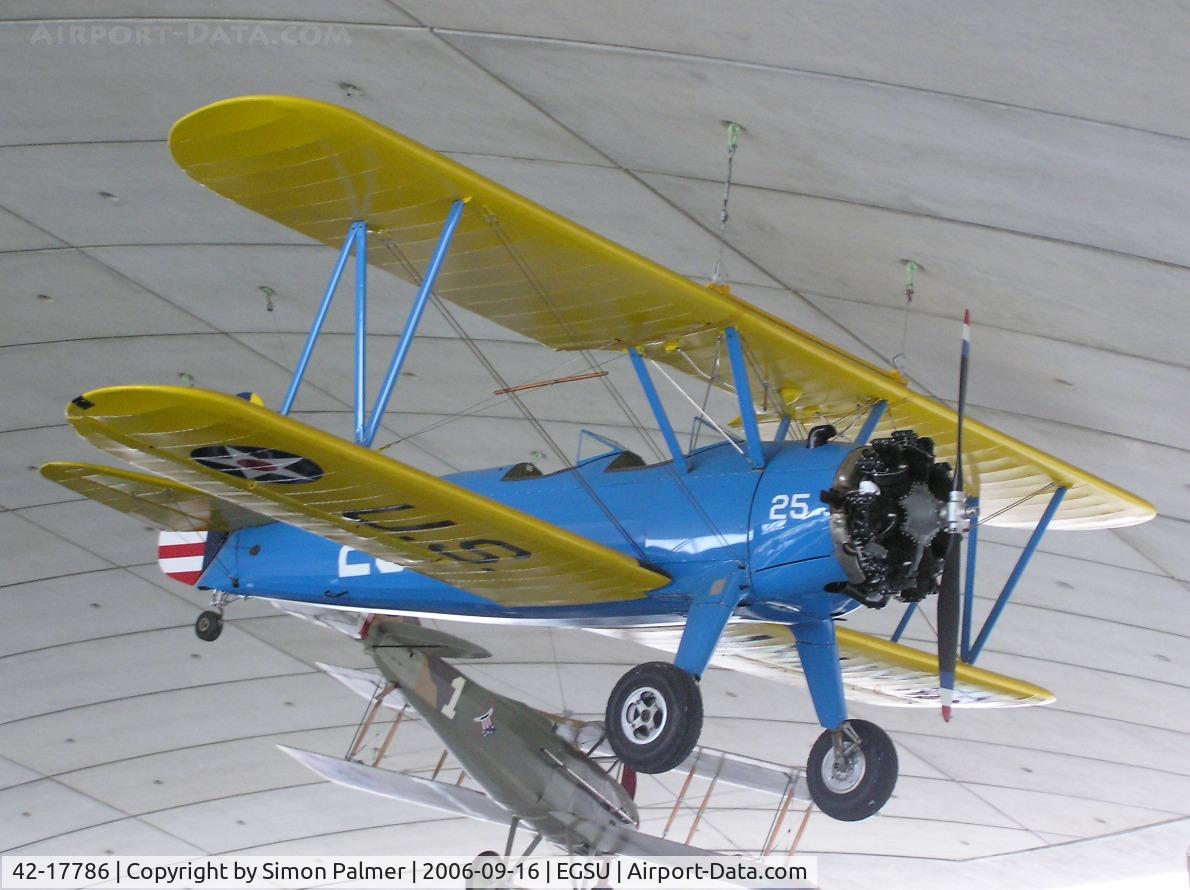 42-17786, 1941 Boeing PT-17 Kaydet (A75N1) C/N 75-1728, Boeing-Stearman PT-13D in American museum