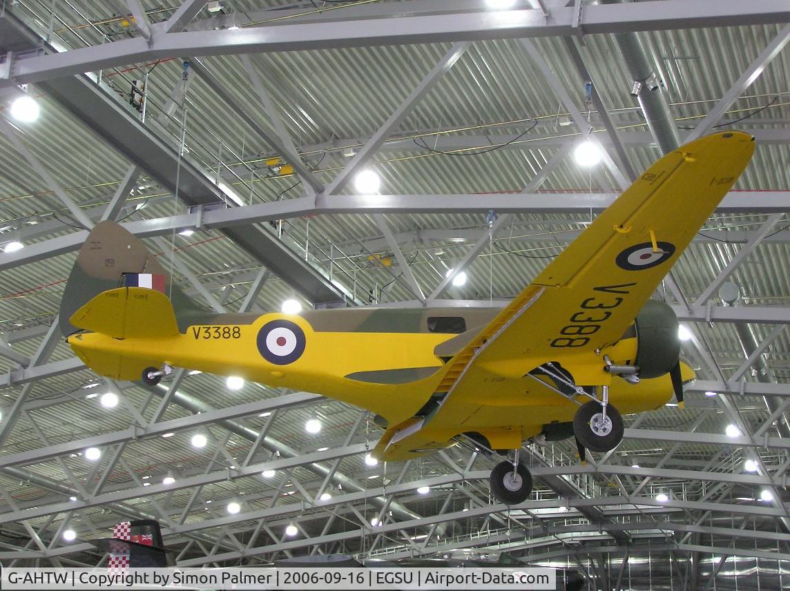 G-AHTW, 1940 Airspeed AS.10 Oxford I C/N 3083, Airspeed Oxford preserved in Duxford museum