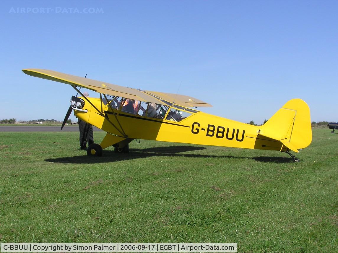 G-BBUU, 1943 Piper J3C-65 Cub Cub C/N 10354, Piper Cub visiting the Turweston fly-in