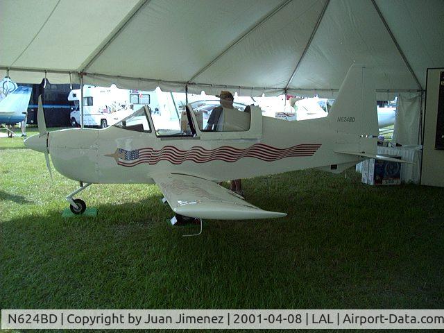 N624BD, 2000 Bede BD-17 Nugget C/N 01, BD-17 at SNF 2001