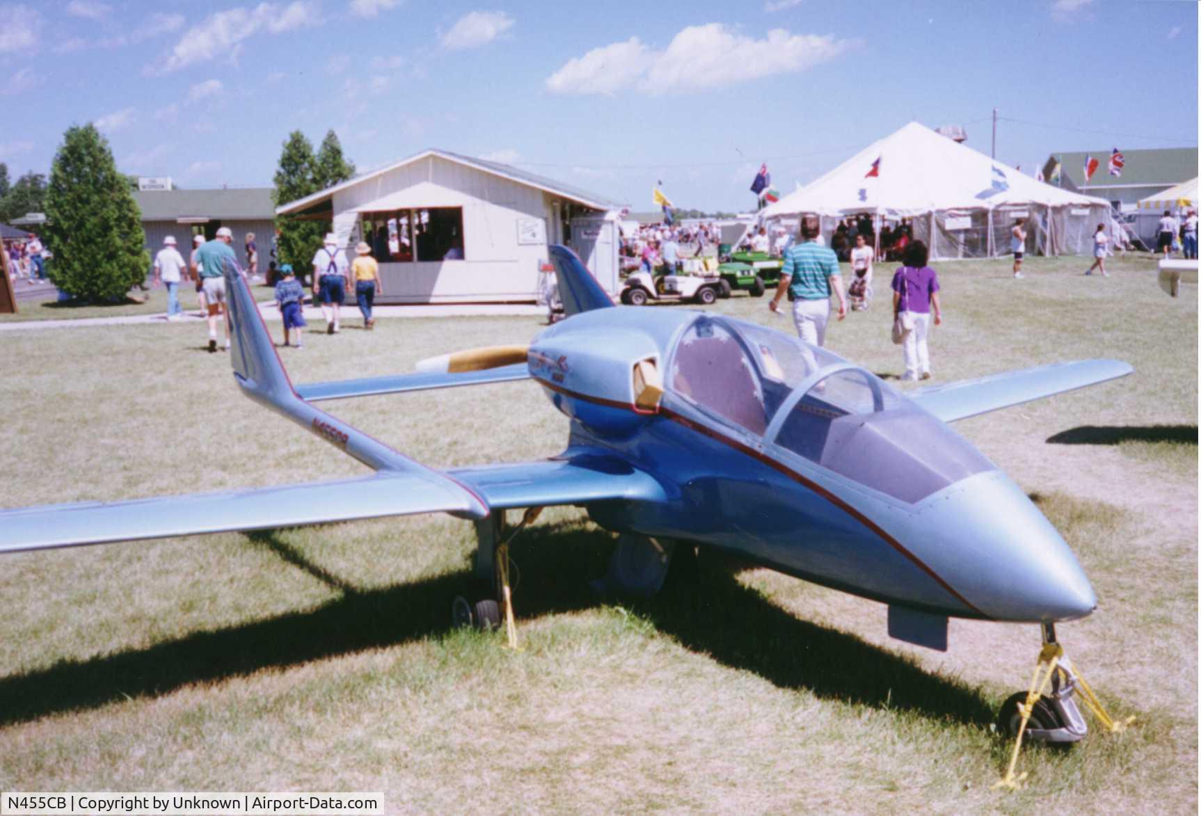 N455CB, Barlow Carl D Acapella C/N 0002, Acapella (BD-5 fuselage, twin booms, certified engine)