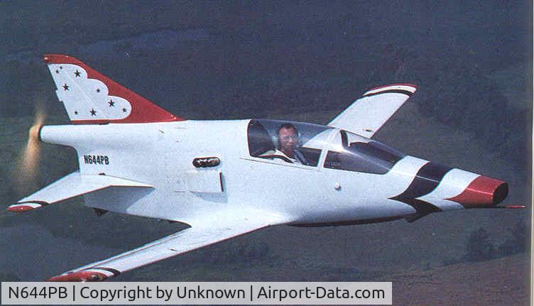 N644PB, Bede BD-5 C/N EW1588055, BD-5 with F-100 Super Sabre style nose