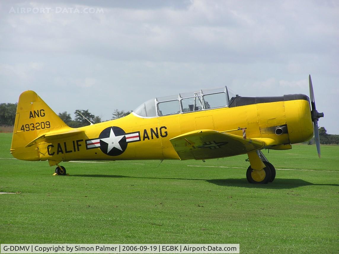 G-DDMV, 1952 North American T-6G Texan C/N 168-313, Harvard at Sywell