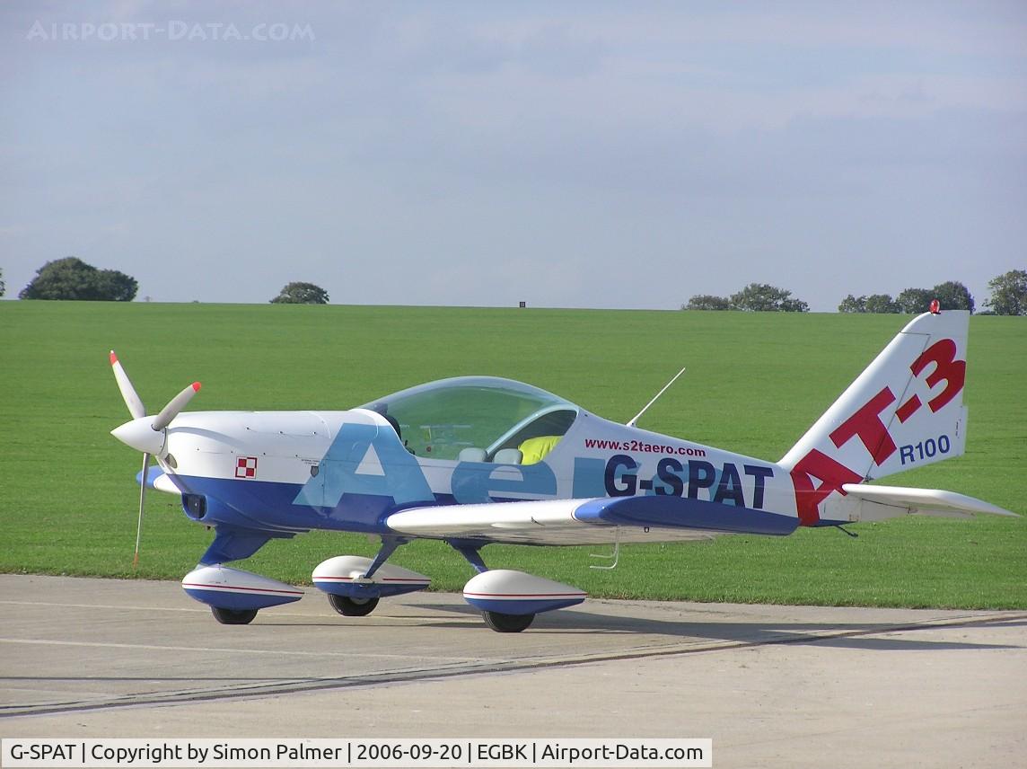 G-SPAT, 2003 Aero AT-3 R100 C/N AT3-008, Aero AT3-R100 visiting Sywell