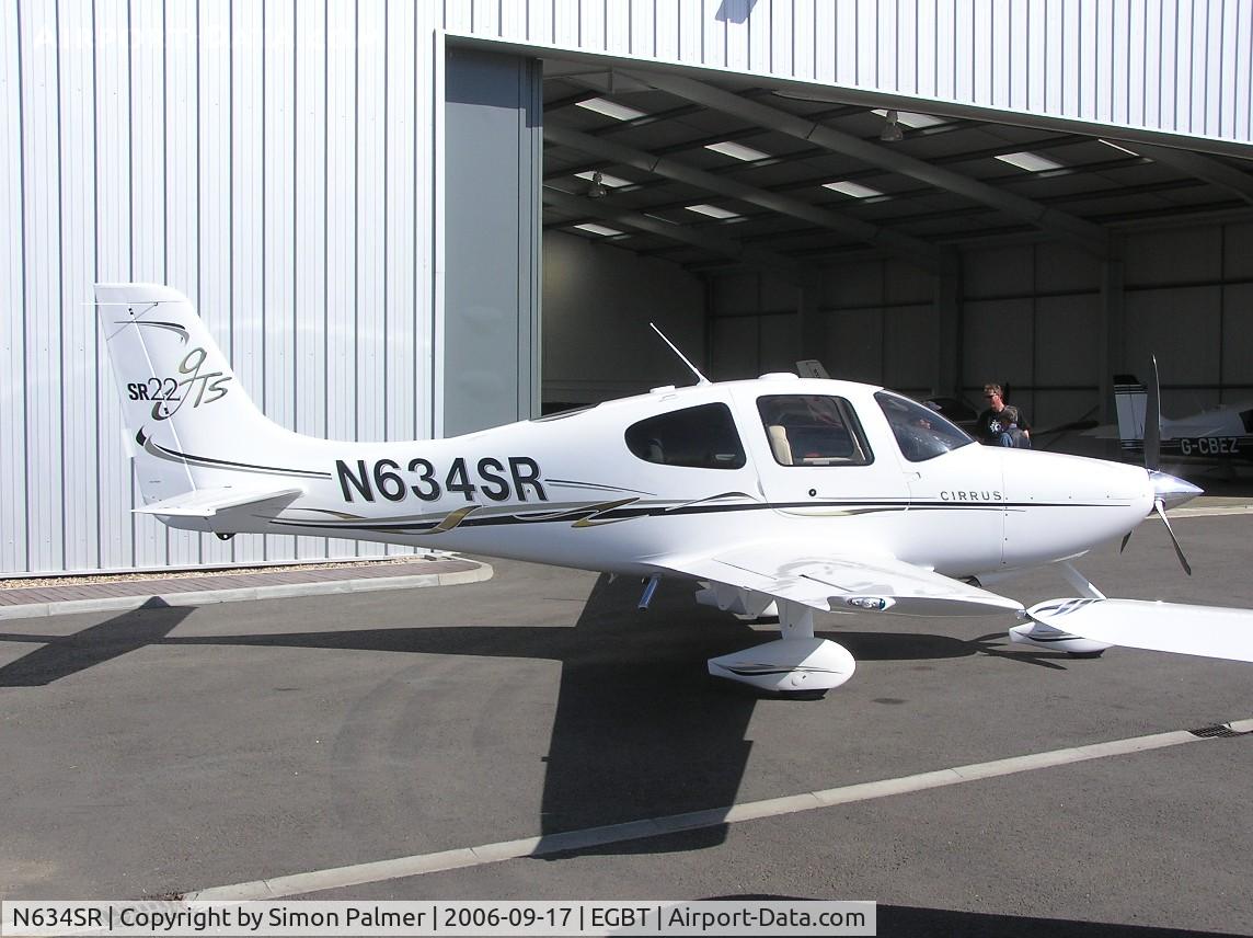 N634SR, 2006 Cirrus SR22 GTS C/N 2020, Cirrus SR22 at Turweston, near Brackley