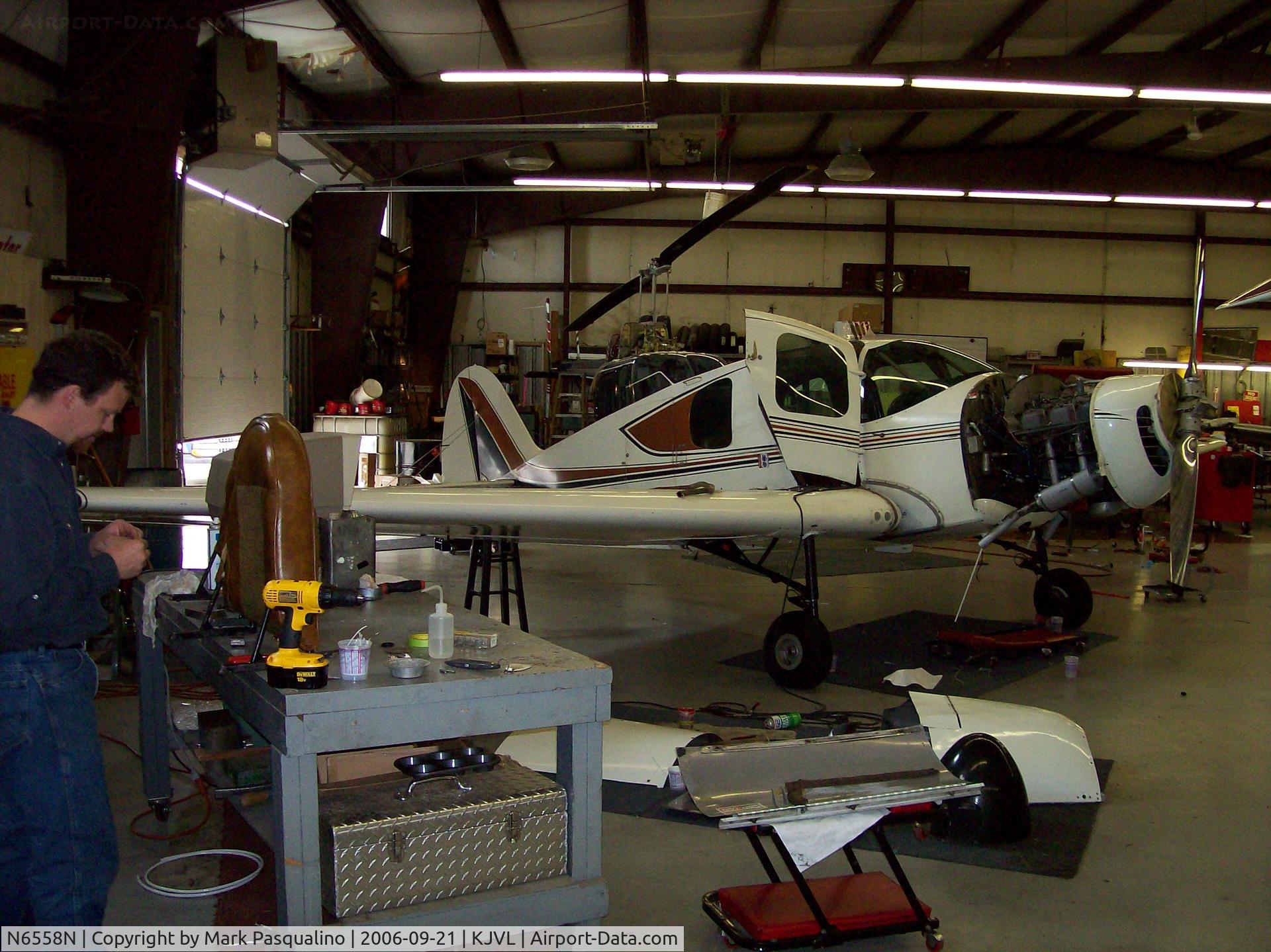N6558N, 1950 Bellanca 14-19 Cruisair Senior C/N 2011, Bellanca 14-19