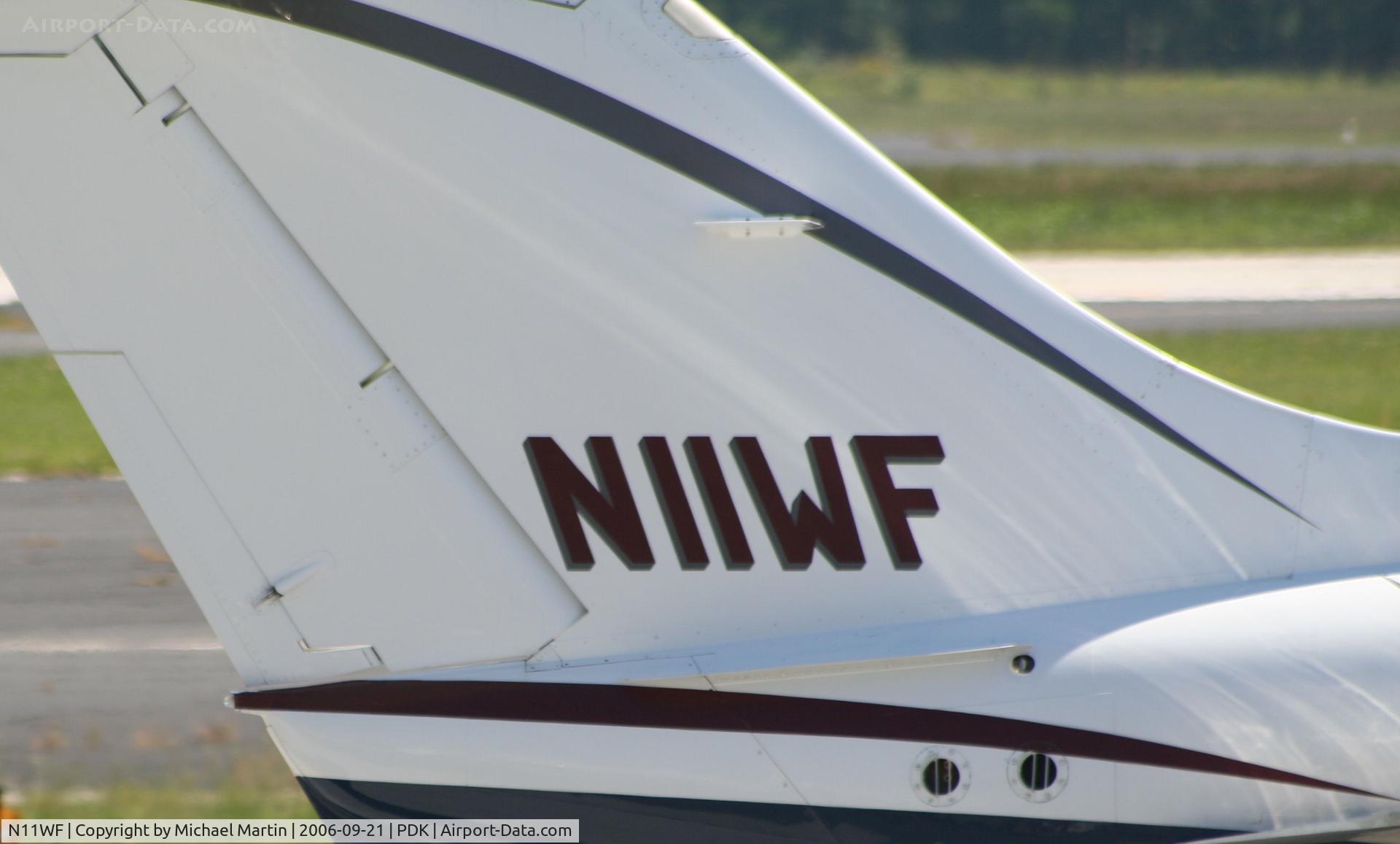 N11WF, 1999 Raytheon Beechjet 400A C/N RK-236, Tail Numbers
