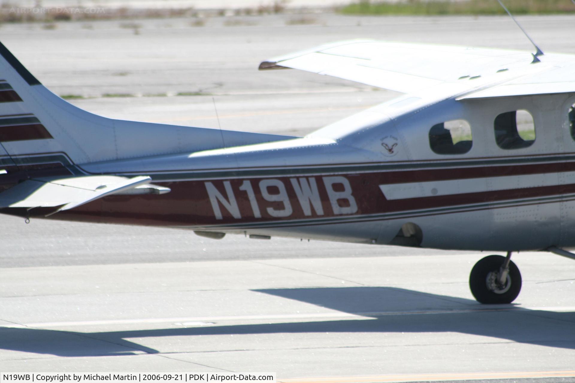 N19WB, Cessna P210N Pressurised Centurion C/N P21000761, Tail Numbers