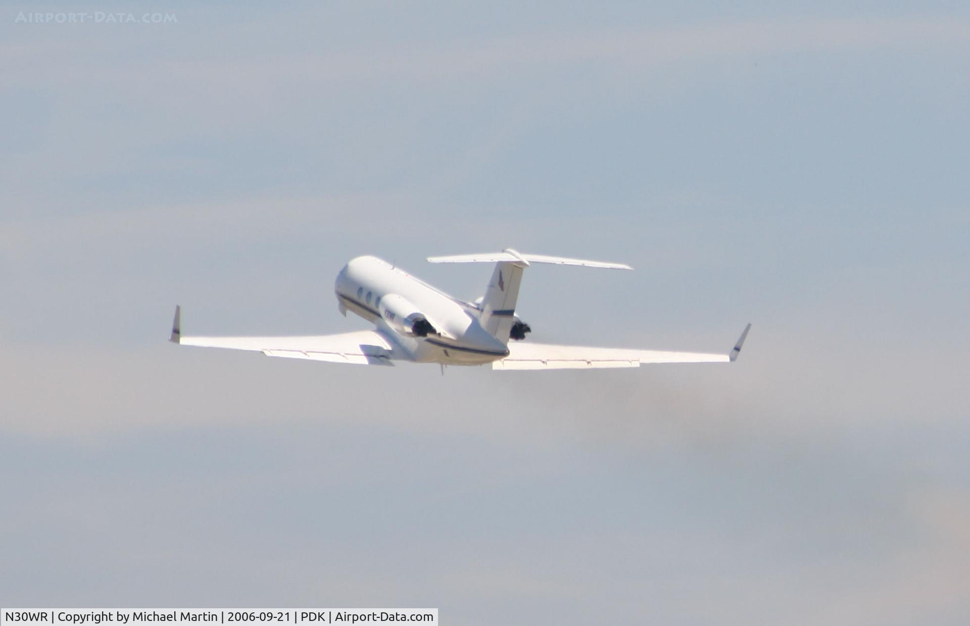 N30WR, 1983 Gulfstream Aerospace G-1159A Gulfstream III C/N 380, Departing Runway 2R