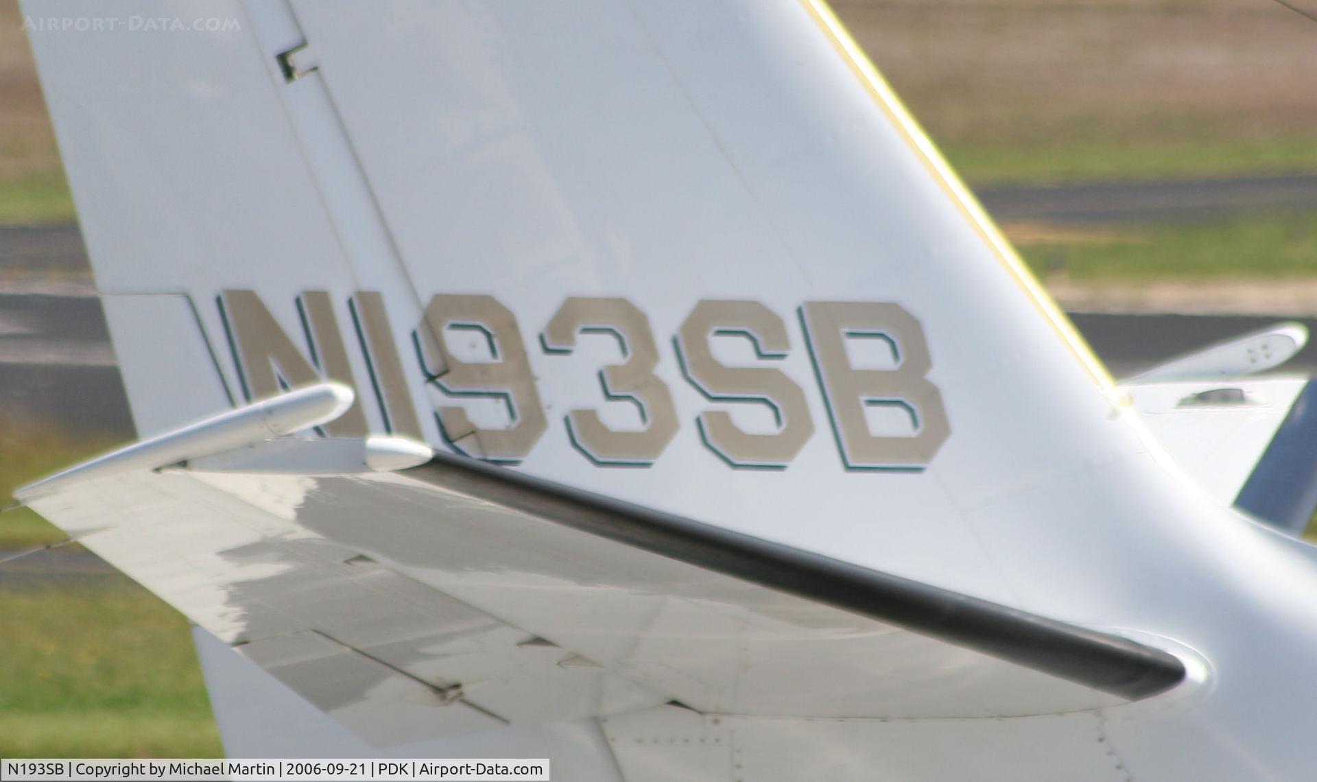N193SB, Cessna 560XL C/N 560-6019, Tail Numbers