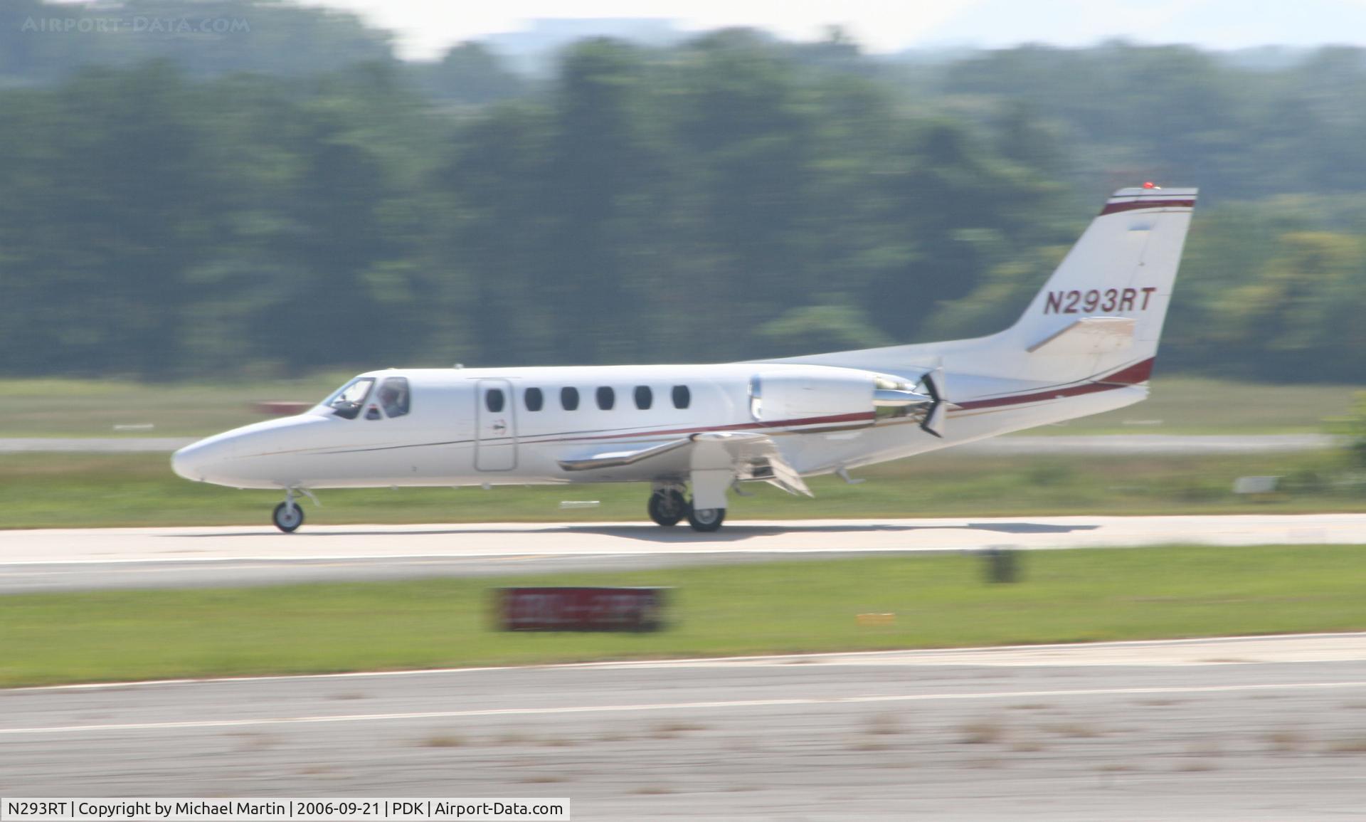 N293RT, 1985 Cessna S550 Citation IIS C/N S550-0023, Landing Runway 2R