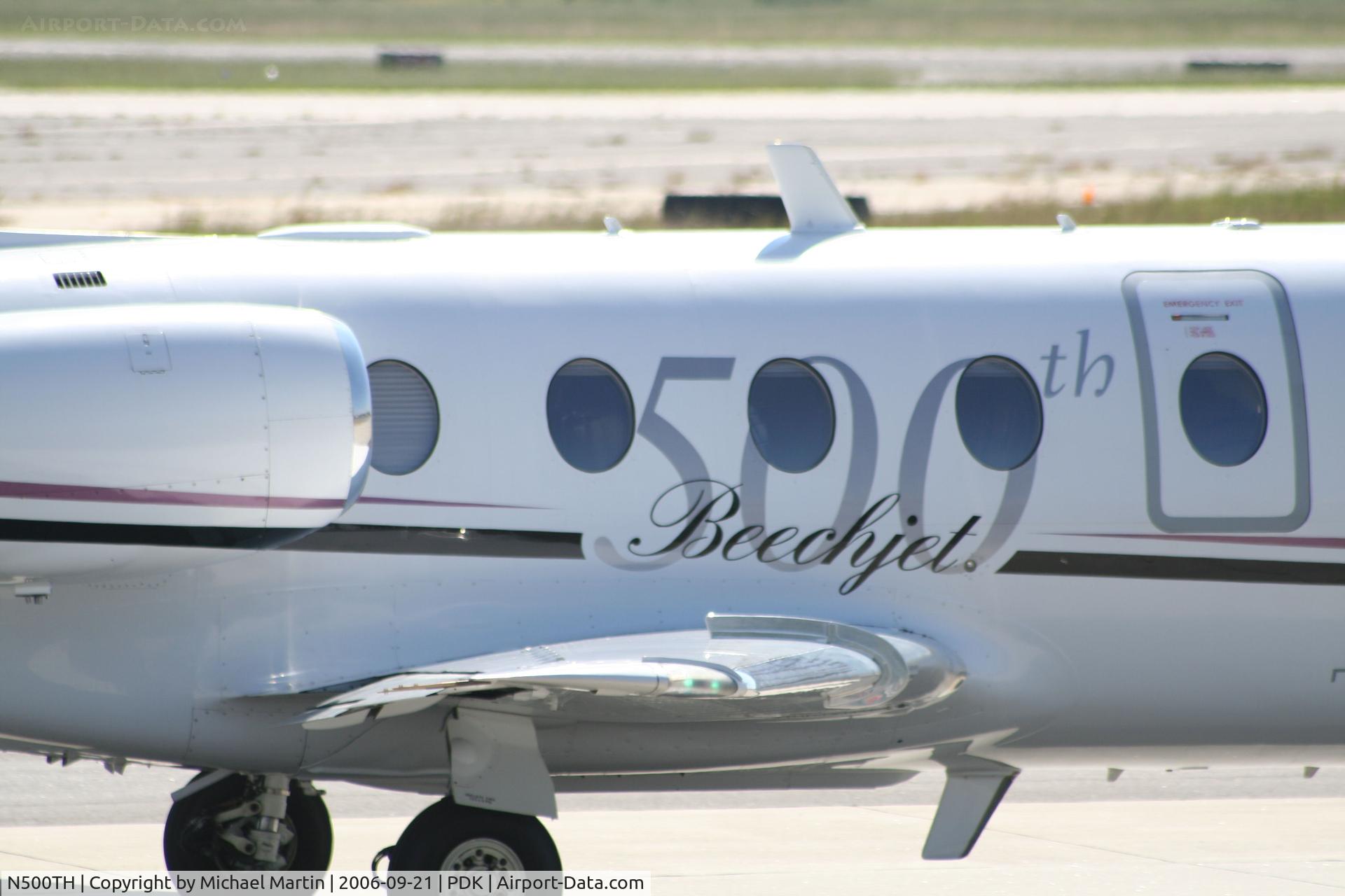 N500TH, 1999 Raytheon Aircraft Company 400A C/N RK-246, 500th 400A Built