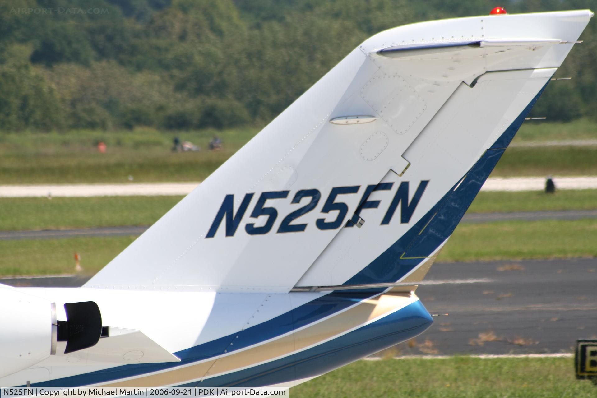 N525FN, 2000 Cessna 525 CitationJet CJ1 C/N 525-0368, Tail Numbers