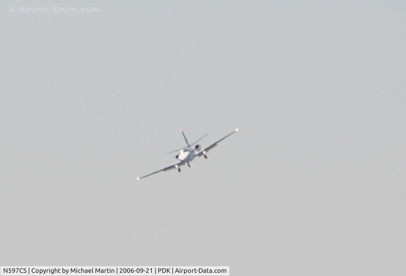 N597CS, 1979 Cessna 501 Citation I/SP C/N 501-0293, Coming in kinda squirly - Pictures in order - Had to go around!
