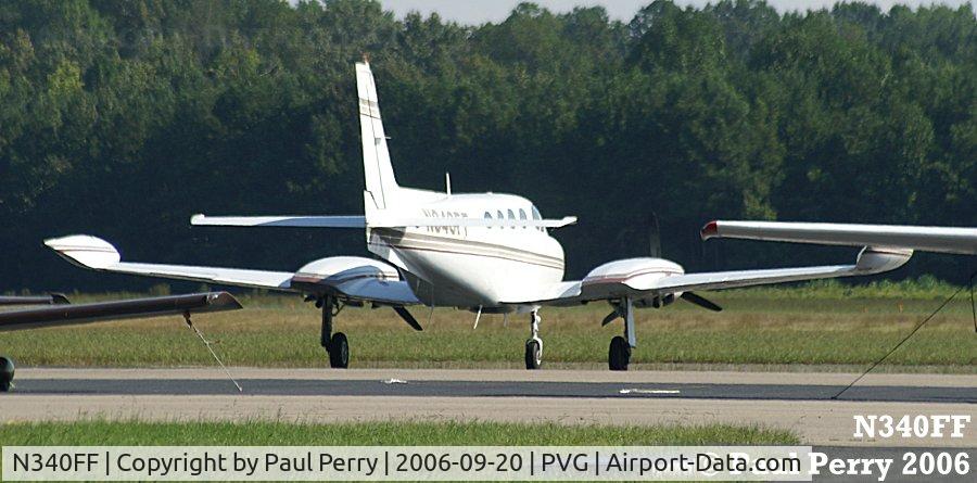 N340FF, 1978 Cessna 340A C/N 340A0495, Another intra-state Cessna in for a spell