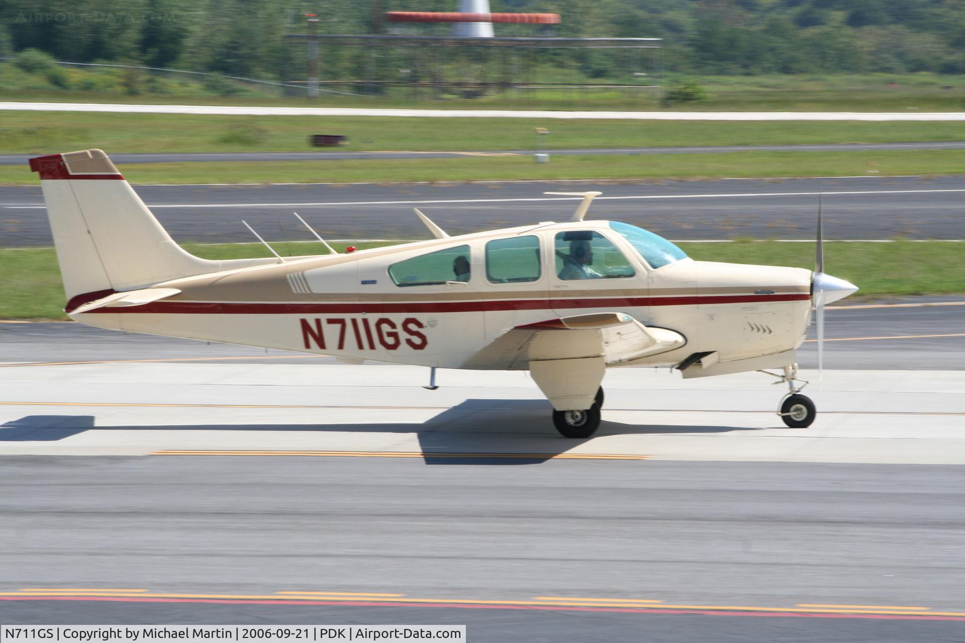 N711GS, 1971 Beech F33A Bonanza C/N CE-333, Ahhh!  There he is!