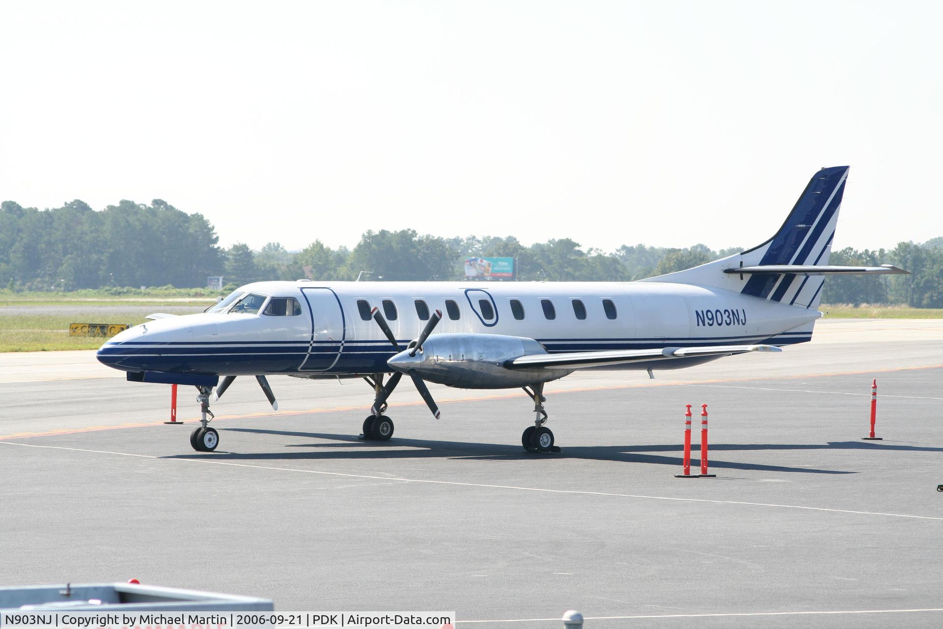 N903NJ, 2000 Fairchild SA-227DC Metro 23 C/N DC-903B, Tied down @ Mercury Air Center