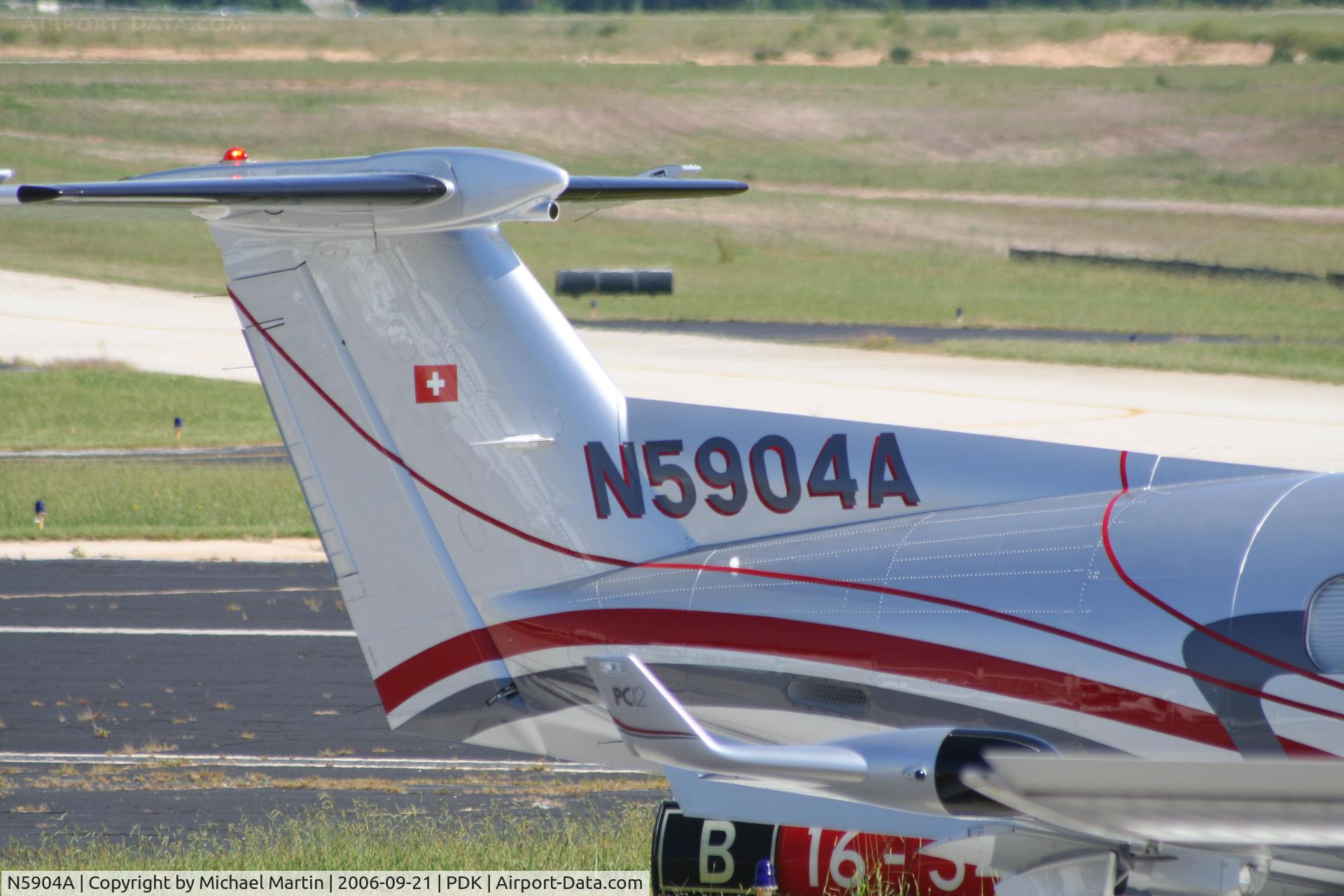 N5904A, 2004 Pilatus PC-12/45 C/N 583, Tail Numbers