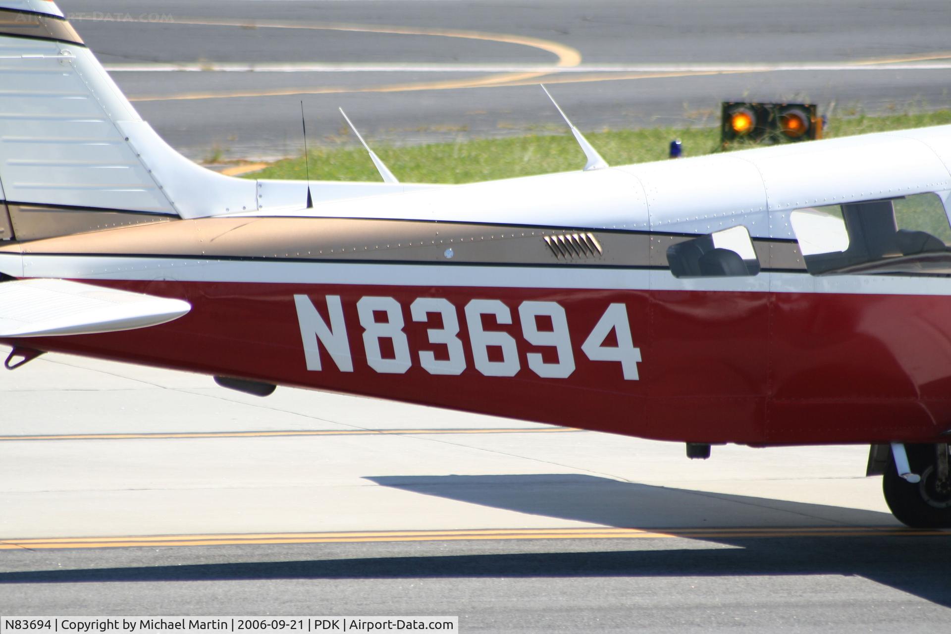 N83694, 1981 Piper PA-32R-301 Saratoga SP C/N 32R-8113060, Tail Numbers