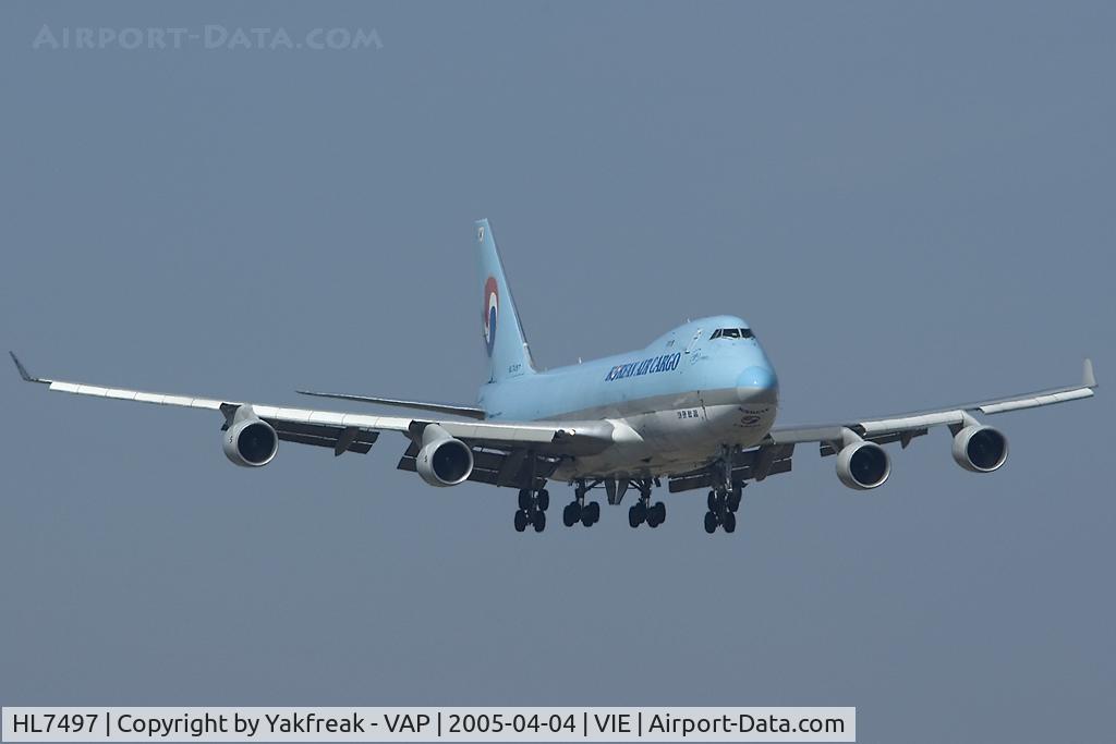 HL7497, 1996 Boeing 747-4B5F C/N 26401, Korean Air Boeing 747-400F