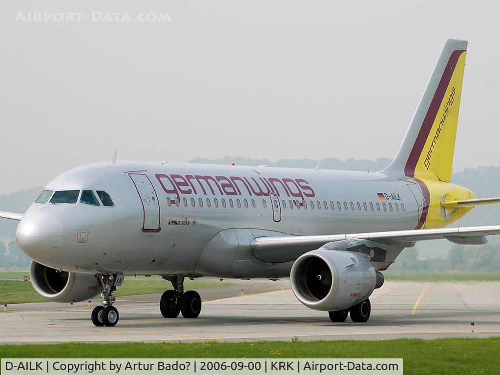 D-AILK, 1997 Airbus A319-114 C/N 679, Germanwings