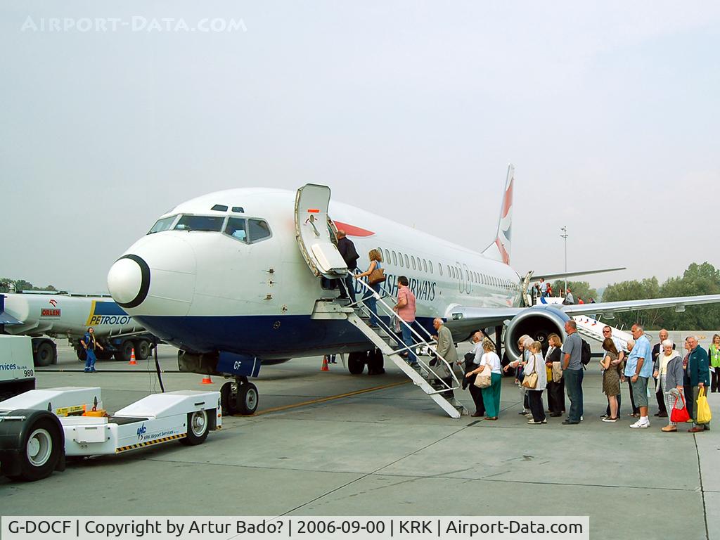 G-DOCF, 1991 Boeing 737-436 C/N 25407, British Airways