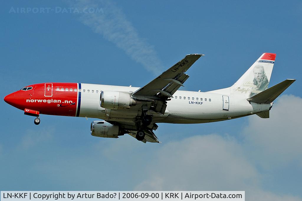 LN-KKF, 1989 Boeing 737-3K2 C/N 24326, Norwegian