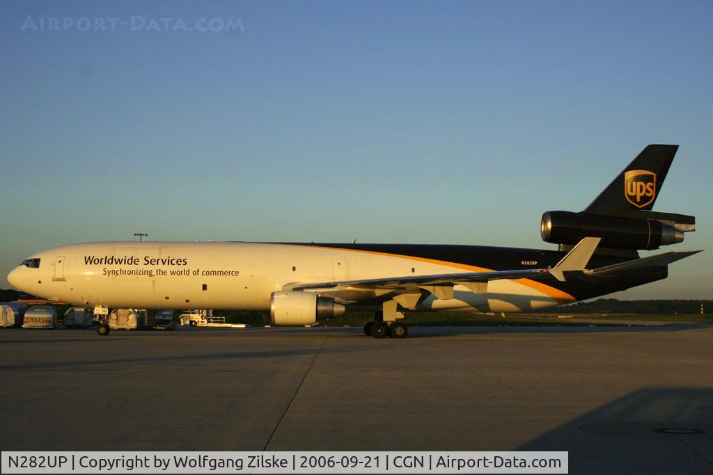 N282UP, 1991 McDonnell Douglas MD-11F C/N 48452, freighter