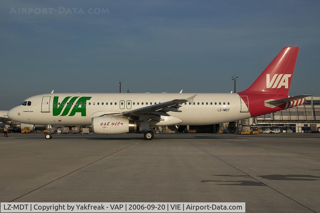 LZ-MDT, 2004 Airbus A320-232 C/N 2108, VIA Airbus 320