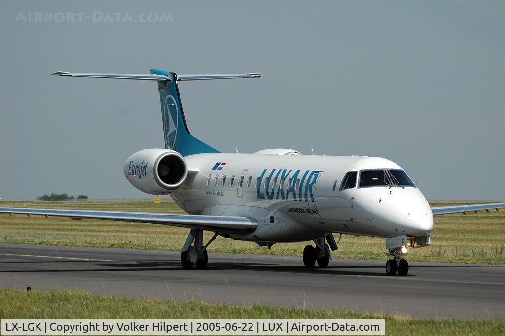 LX-LGK, 2005 Embraer ERJ-135LR (EMB-135LR) C/N 14500886, Embraer ERJ-135LR