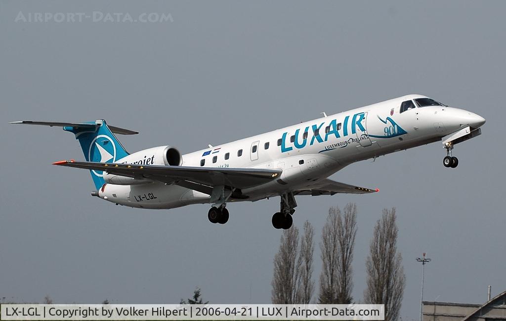 LX-LGL, 2005 Embraer ERJ-135LR (EMB-135LR) C/N 14500893, Embraer EMB-135LR