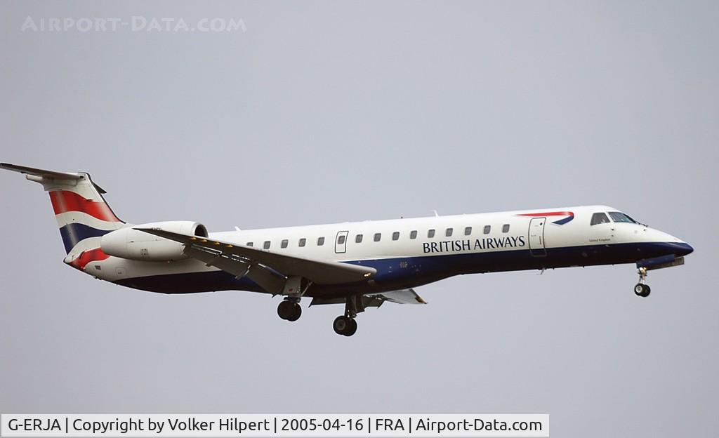 G-ERJA, 2000 Embraer EMB-145EP (ERJ-145EP) C/N 145229, Embraer ERJ-145EP